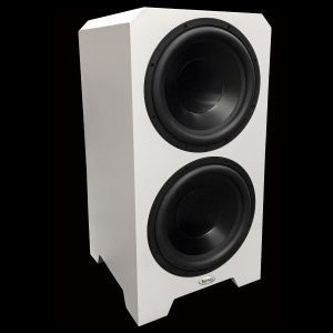 Legacy Audio Foundation subwoofer for Home Theater Systems - White Satin
