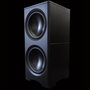 Legacy Goliath XD Subwoofer - high output Sub for home theaters and studios - Black Satin