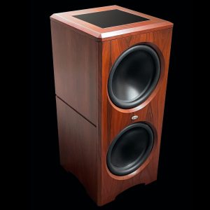 Legacy Goliath XD Subwoofer - high output Sub for home theaters and studios - Rosewood