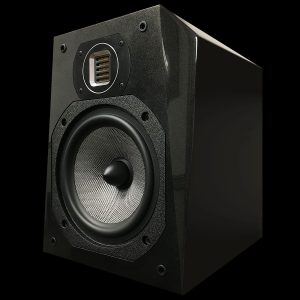 Legacy Audio Studio HD bookself or recording studio speakers. Ideal for near-field or surround and ATMOS studio installations. Black