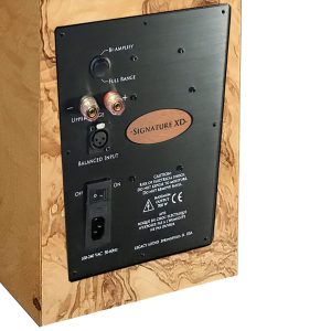 Legacy Audio Signature XD Self Powered Integrated Amplifier Tower Floor Standing Speaker - Back Panel