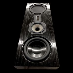 Legacy Silhouette On-Wall speaker for surround and home theater - Angle